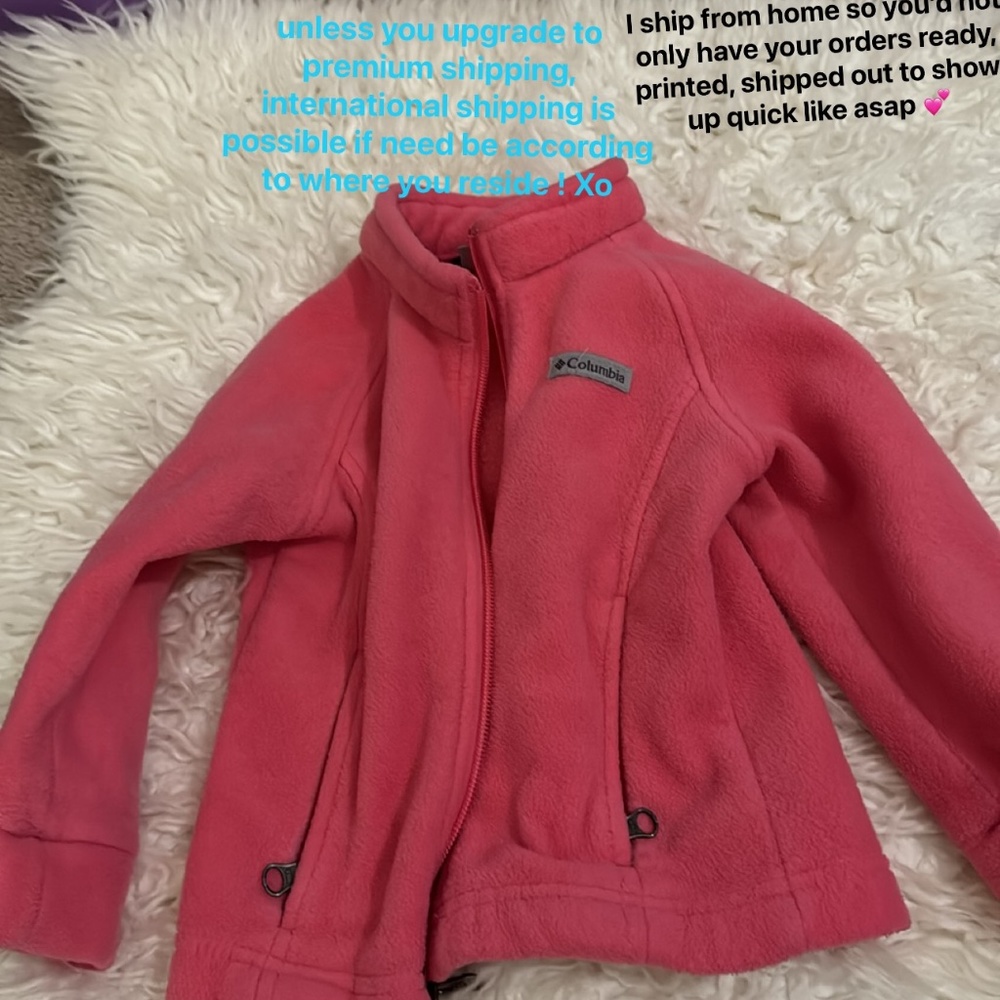 Pink Columbia Jacket Size 2T